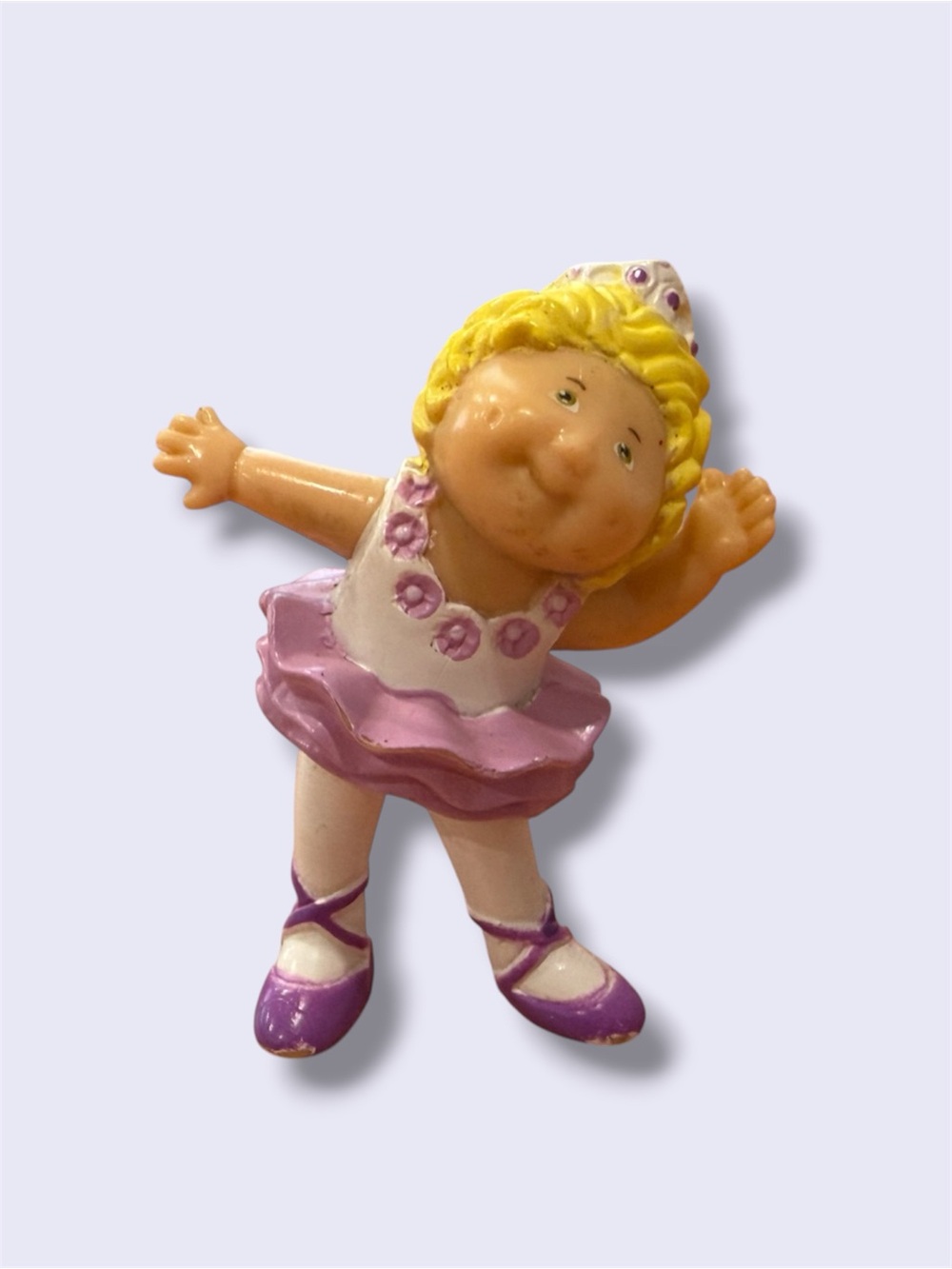 3 for $15 - Cabbage Patch Kids Figurine Ballerina in Purple
